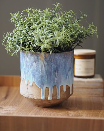 Osłonka doniczka ceramiczna, Velvet Craft