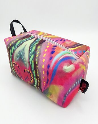 Kosmetyczka abstrakcja, ML handmade