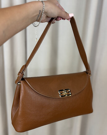 Skórzana torba Camel BB, SOLO moda