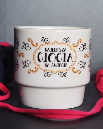Najlepsza Ciocia na świecie, kubek dla Cioci, Sowia Aleja