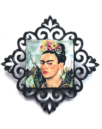 Broszka Frida Kahlo, inka76