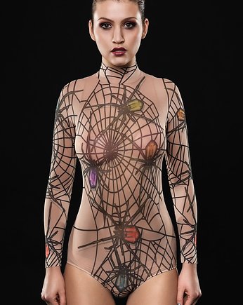 Body z tatuażem Spider Queen, dirrtytown clothing