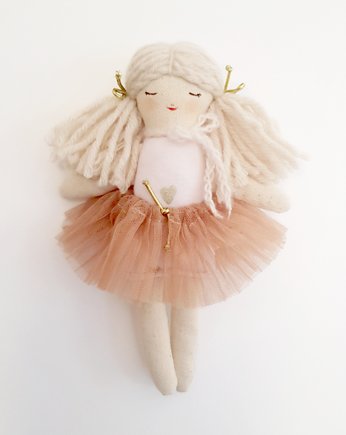 Ekologiczna ręcznie robiona lalka 23 CM, OSOBY - Prezent dla dziewczynki