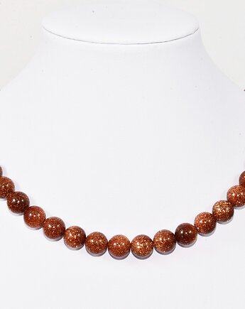 Naszyjnik Korale Piasek pustyni Kamień jubilerski, Lacasilla