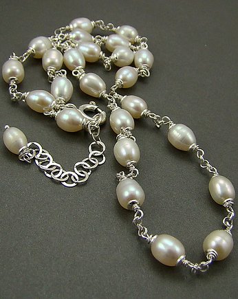 Pearls - naszyjnik, RayOfArt