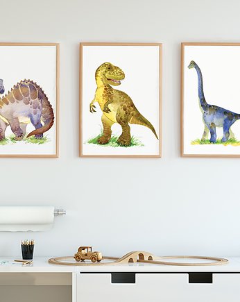 Dinozaury, plakaty DINO PARK PION, Wallie Studio Dekoracji
