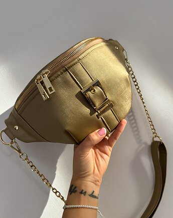 Nerka złota z klamrą L, paulilin.style