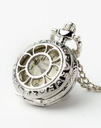 BRATEK (SILVER) - Srebrny zegareczek dla niej, DROBINY CZASU