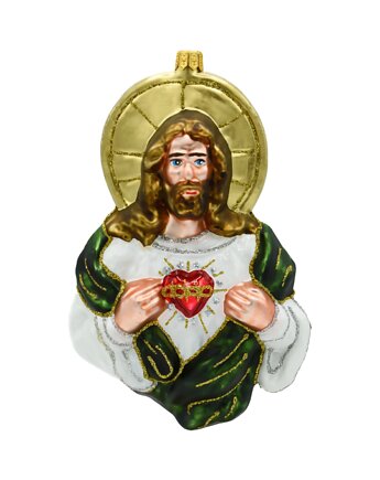 Bombka choinkowa: Jezus z Sercem, Syn Bombkarza