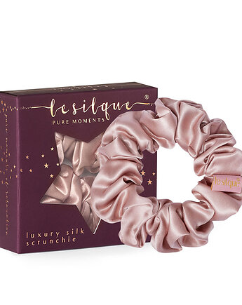 LE SILQUE Gumka do włosów z jedwabiu - SUGAR PINK, Le Silque
