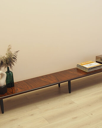 Sideboard palisandrowy, niska forma ekspozycyjna, Dania, lata 60., Przetwory design