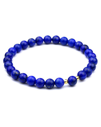 Bransoletka Damska Lapis Lazuli złoto, Brazi Druse Jewelry