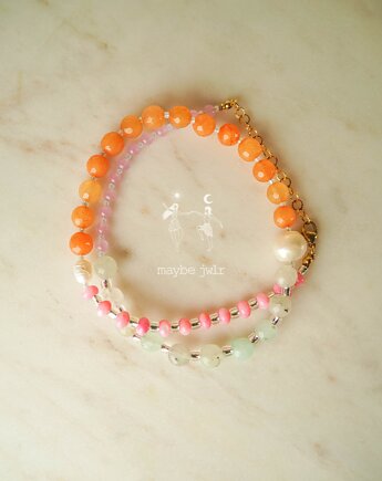 Naszyjnik Fruity Peach Dream, Maybe Jwlr