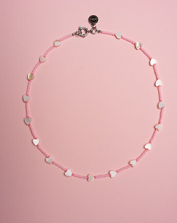 Delikatny naszyjnik serduszka