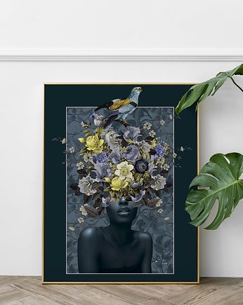 Plakat "Blooming Thoughts (Blue)", Taku Studio