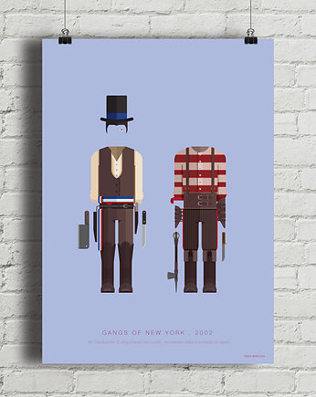 Plakat Gangs Of New York, minimalmill