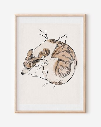 PORTRET Pupila - plakat personalizowany, Mint In Paper