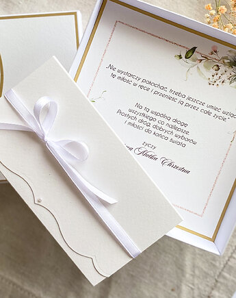 Pudełko na pieniądze dla Młodej Pary, W 46a, Anna Art and Crafts