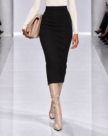 Spódnica czarna  YY600179, YULIYA BABICH