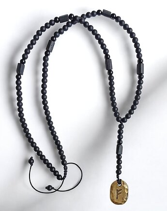 Runa FEHU : bogactwo materialne i duchowe : NASZYJNIK DŁUGI, kaktusia