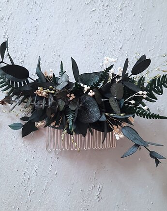 Grzebyk do włosów z eukaliptusa, Mudryk Viktoria Dried Flowers