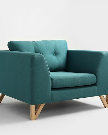 Fotel w stylu skandynawskim  Willy - tkanina do wyboru, CustomForm