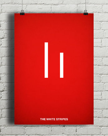 Plakat The White Stripes , minimalmill