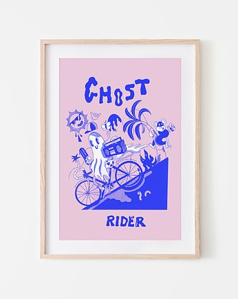 Ilustracja -  Ghost Rider, majami illustration