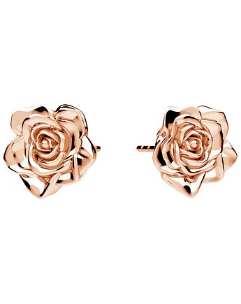 Kolczyki RÓŻE-srebro,złoto,różowe złoto, ISSI Jewelry