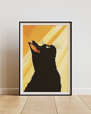Plakat - Ciekawski kitek, Harry Monkey