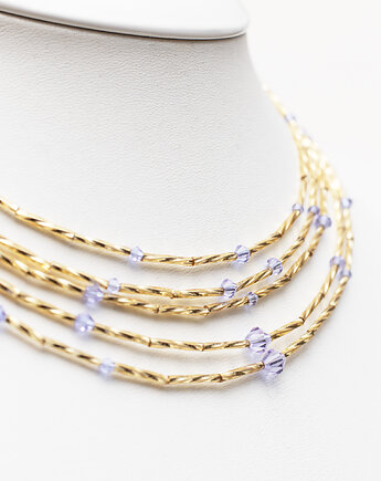 Kolia "Lilly"- Złota Pieśń Lawendy, mdesign