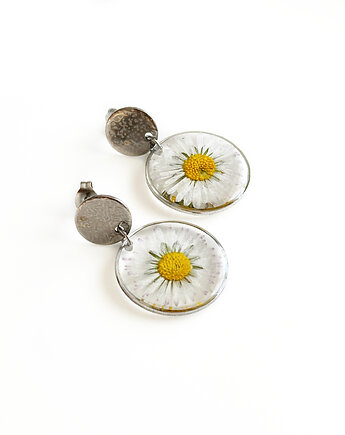 Kolczyki z kwiatami, prezent urodzinowy, Colie