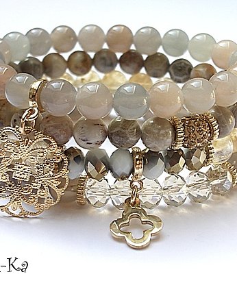Beige and nude - set, KiKa pracownia