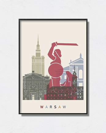 Warszawa grafika minimalistyczna, Pas De LArt