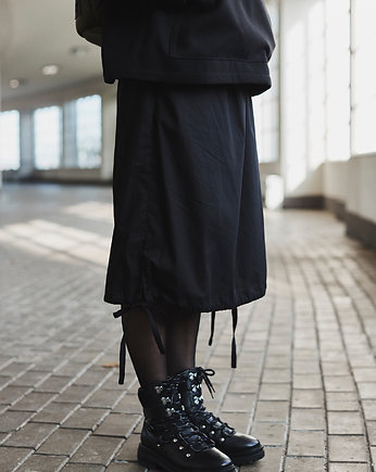 Spódnica RUDI / black cotton, BAMBA Concept