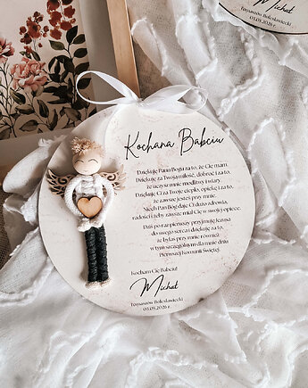 Podziękowania Komunijne dla BABCI od chłopcca Komunia Święta, LOO LOO DREAM