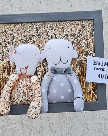 40 Rocznica Ślubu prezent, Szmaciane Misie