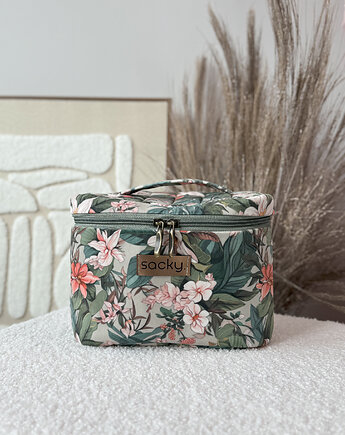 Kosmetyczka welurowa podróżnik camellia, sacky bag