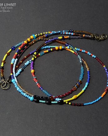 Boho optymistycznie. Bajecznie kolorowy naszyjnik handmade poprawi Ci nastrój, Galeria Limart