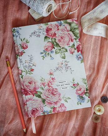 Ekologiczny notes A5 w linie, Sygnatura Bookbinding Studio