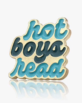 Pins "Hot boys read", PINSWEAR