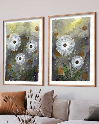 Zestaw 2 prac 60x90cm, Malgorzata Domanska