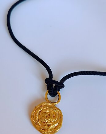 Pozłacany naszyjnik Mitsuro Hikime, Agata Blaszkowska Jewelry