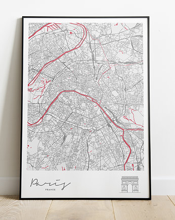 Plakat Miasta Świata - Paryż, Peszkowski Graphic