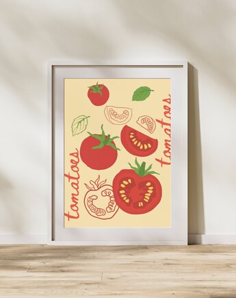 Plakat Tomatoes, Maya Design