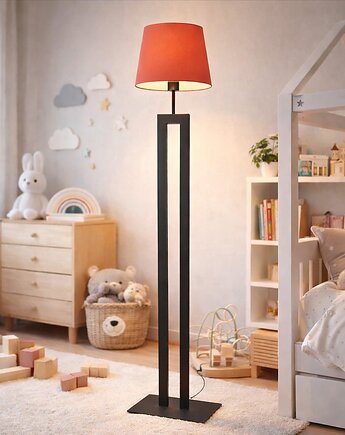 Designerska lampa podłogowa VEGAS KIDS do pokoju dziecięcego, LYSNE