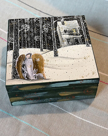 "Nie musisz robić wielkich rzeczy..." Szkatułka, 4mara Marina Czajkowska