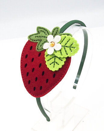 Opaska do włosów  truskawka, Momilio