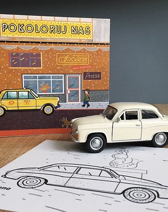 AUTA PRL - kolrowanka, HI LITTLE