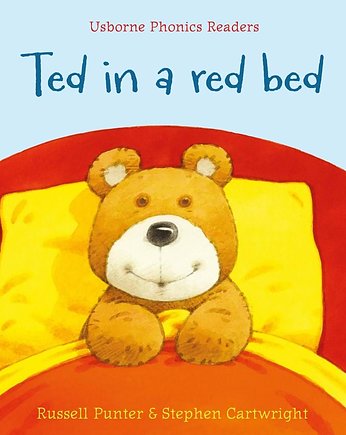 Ted in a red bed, STORY TIME